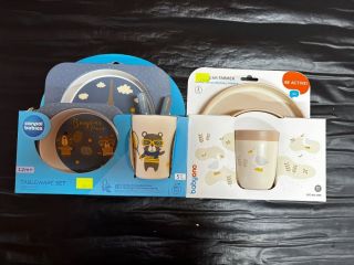 Hledáte ideální dárek pod stromeček?🎄🎁 Přijďte si k nám pro krásné sady různých druhů😉 Jídelní sady Babyono a Canpolbabies...
