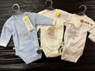 Přijďte si k nám pro krásné bodýčka s dlouhým rukávem 😊🥰 Velikosti 46-86 Různé vzory, materiály, rostoucí bodýčka. Super...